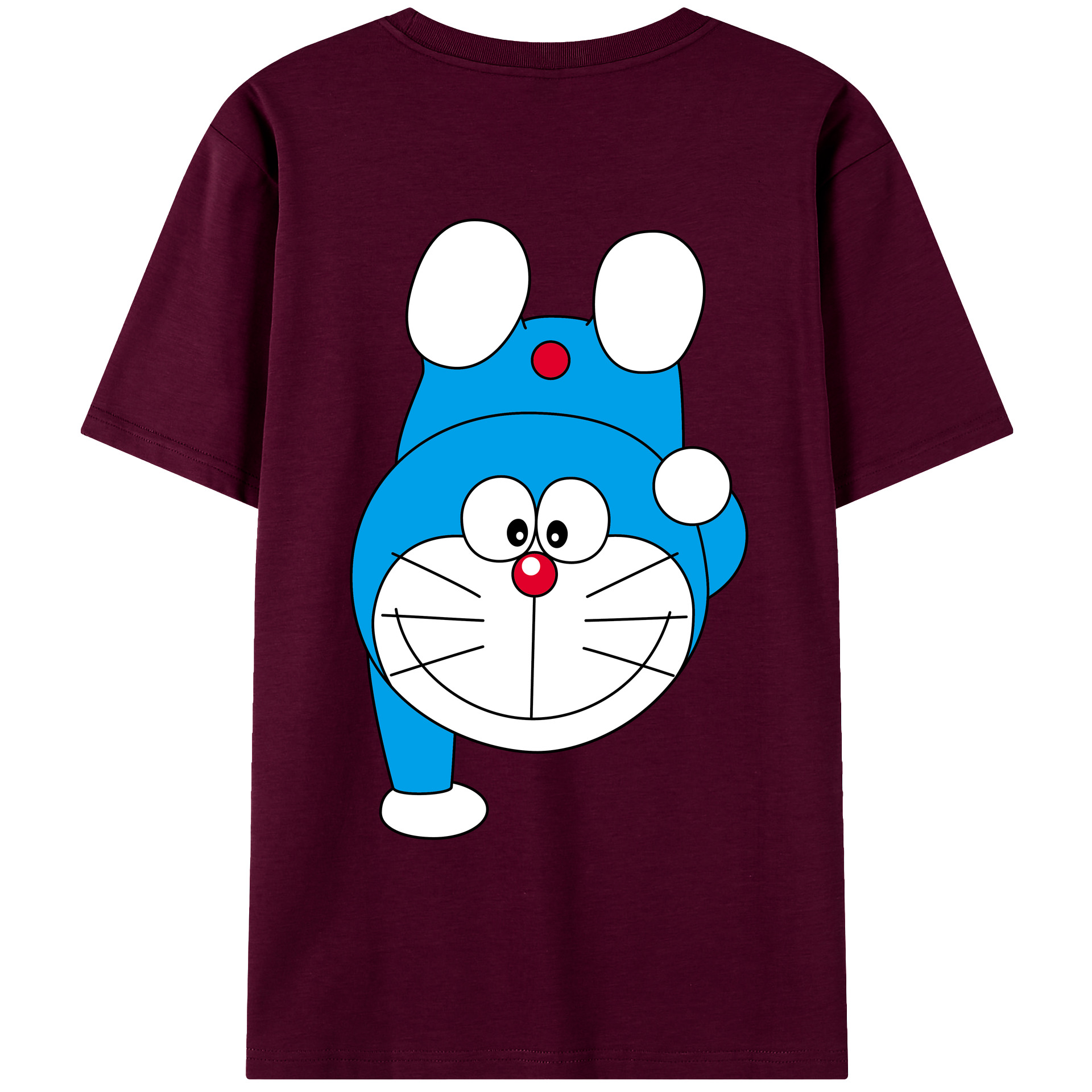 （画像用） ドラえもん Doraemon レディース半袖Tシャツ(バックプリント)